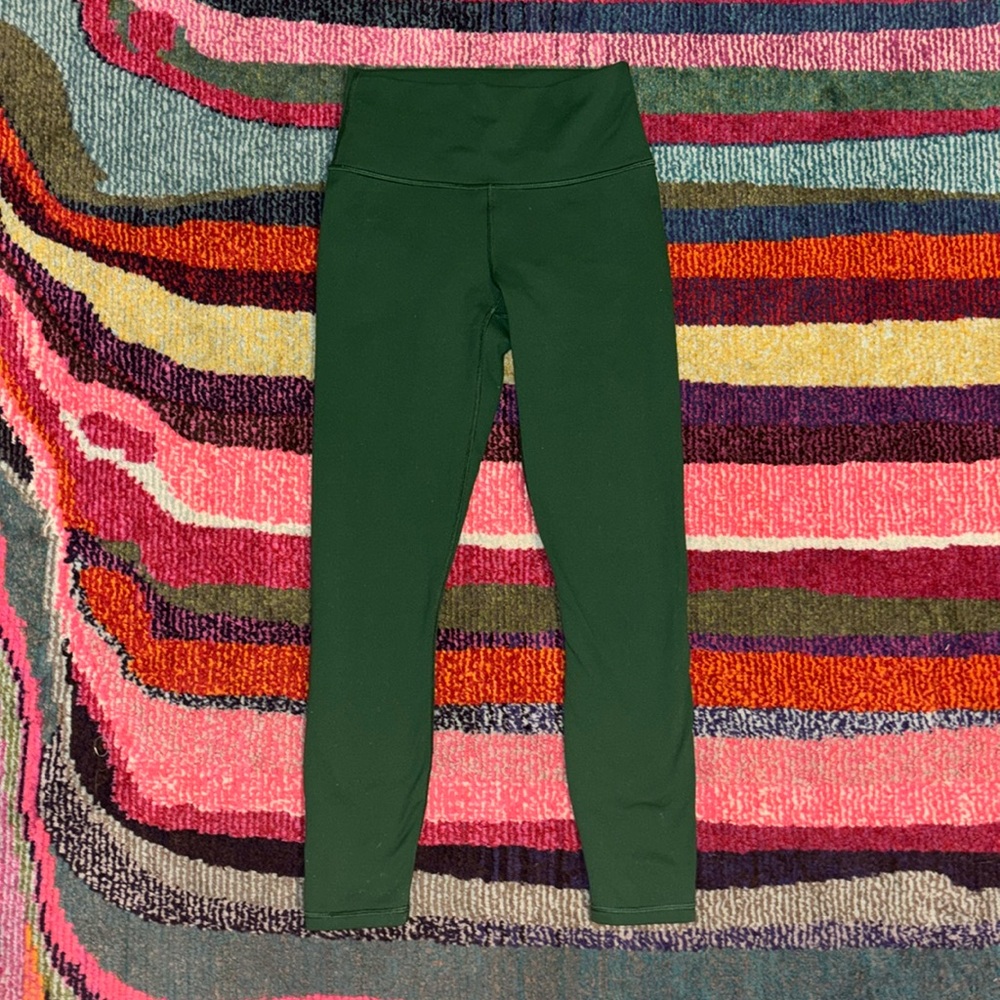 Fabletics power hold leggings green